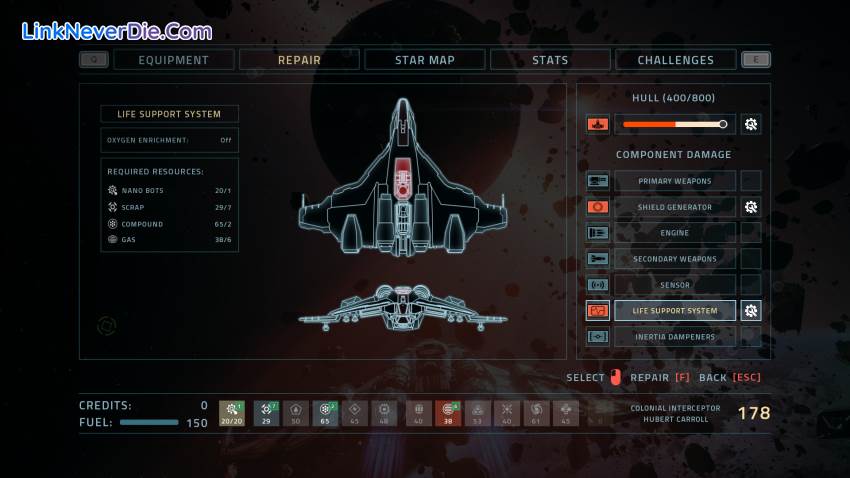 Hình ảnh trong game EVERSPACE (screenshot) Hình ảnh trong game EVERSPACE (screenshot)