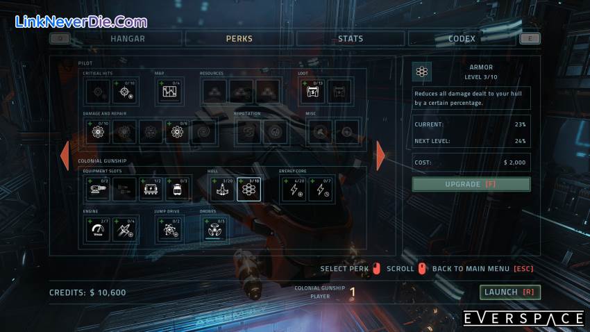 Hình ảnh trong game EVERSPACE (screenshot) Hình ảnh trong game EVERSPACE (screenshot)