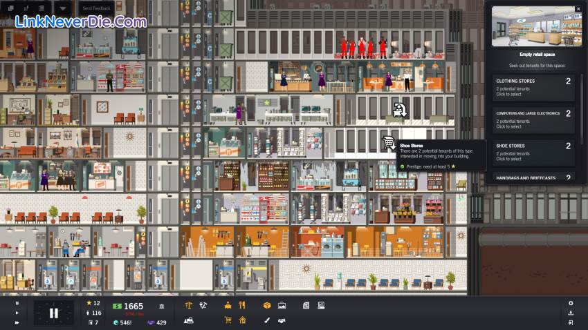 Hình ảnh trong game Project Highrise (screenshot) Hình ảnh trong game Project Highrise (screenshot)