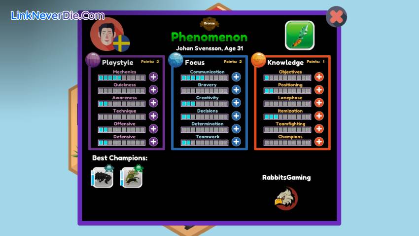 Hình ảnh trong game Pro Gamer Manager (screenshot) Hình ảnh trong game Pro Gamer Manager (screenshot)