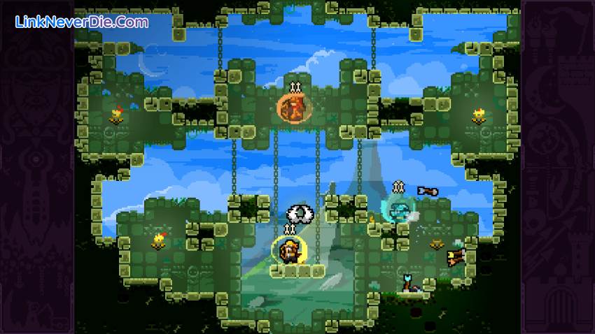Hình ảnh trong game TowerFall Ascension (screenshot) Hình ảnh trong game TowerFall Ascension (screenshot)