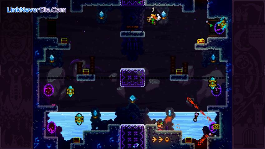 Hình ảnh trong game TowerFall Ascension (screenshot) Hình ảnh trong game TowerFall Ascension (screenshot)