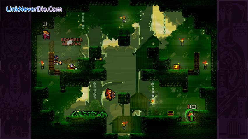 Hình ảnh trong game TowerFall Ascension (screenshot) Hình ảnh trong game TowerFall Ascension (screenshot)