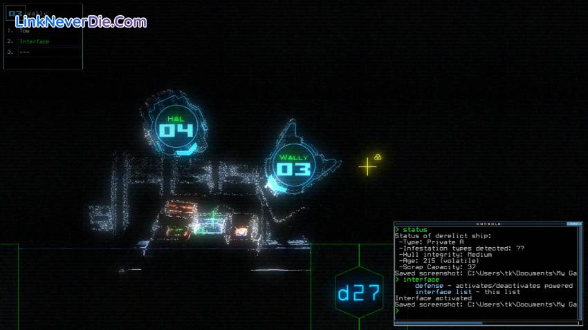 Hình ảnh trong game Duskers (screenshot) Hình ảnh trong game Duskers (screenshot)
