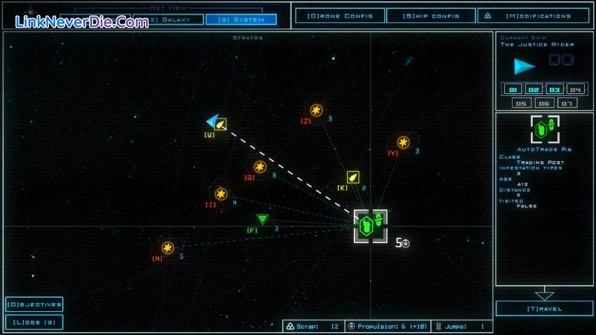 Hình ảnh trong game Duskers (screenshot) Hình ảnh trong game Duskers (screenshot)
