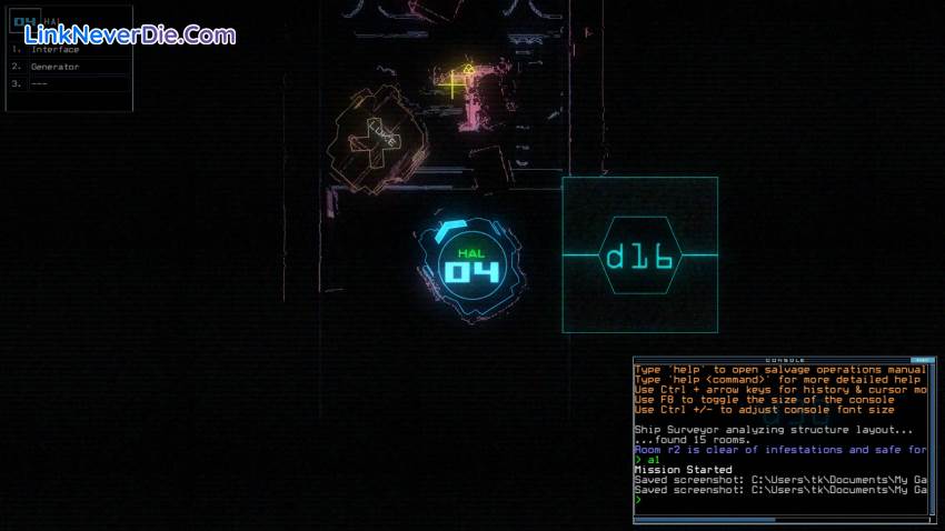Hình ảnh trong game Duskers (screenshot) Hình ảnh trong game Duskers (screenshot)