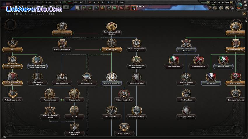 Hình ảnh trong game Hearts of Iron IV (screenshot) Hình ảnh trong game Hearts of Iron IV (screenshot)