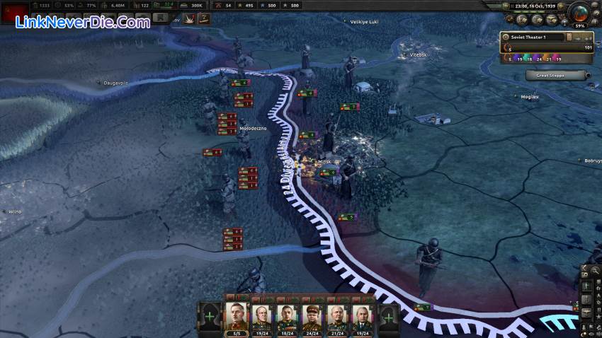 Hình ảnh trong game Hearts of Iron IV (screenshot) Hình ảnh trong game Hearts of Iron IV (screenshot)