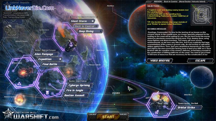 Hình ảnh trong game WARSHIFT (screenshot) Hình ảnh trong game WARSHIFT (screenshot)