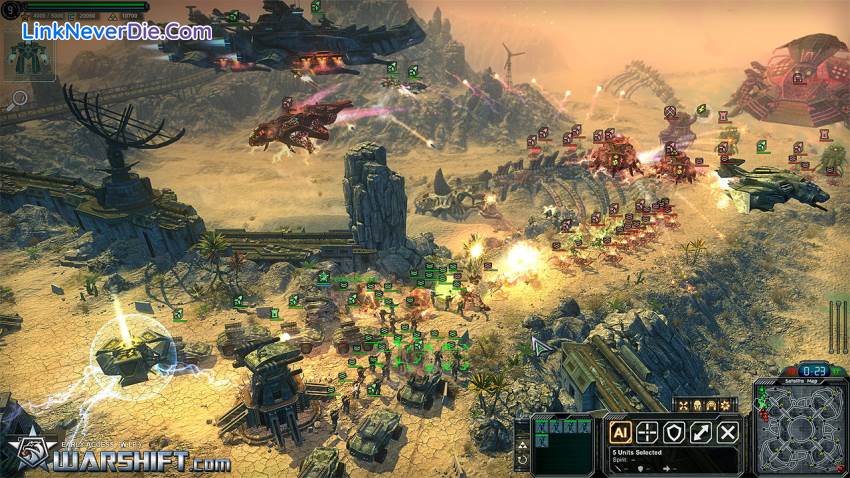 Hình ảnh trong game WARSHIFT (screenshot) Hình ảnh trong game WARSHIFT (screenshot)