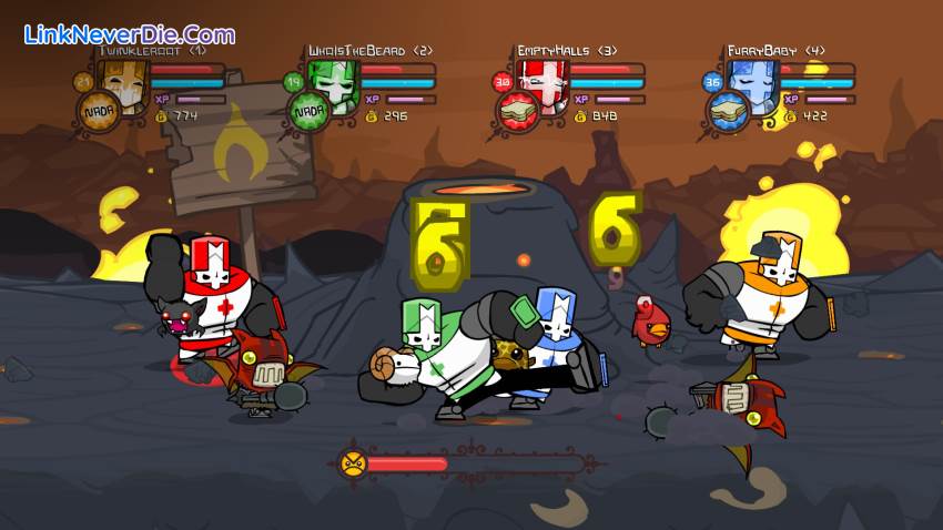 Hình ảnh trong game Castle Crashers (screenshot) Hình ảnh trong game Castle Crashers (screenshot)
