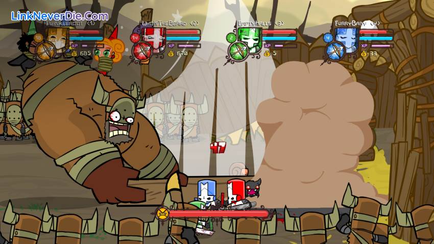 Hình ảnh trong game Castle Crashers (screenshot) Hình ảnh trong game Castle Crashers (screenshot)