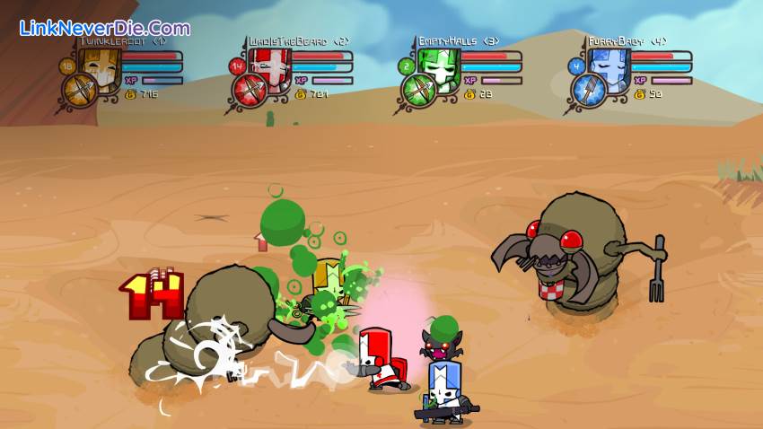 Hình ảnh trong game Castle Crashers (screenshot) Hình ảnh trong game Castle Crashers (screenshot)