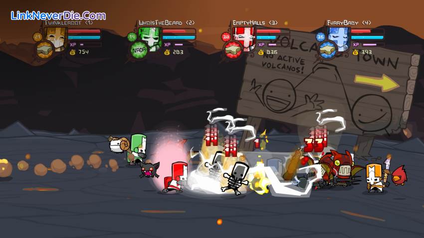 Hình ảnh trong game Castle Crashers (screenshot) Hình ảnh trong game Castle Crashers (screenshot)