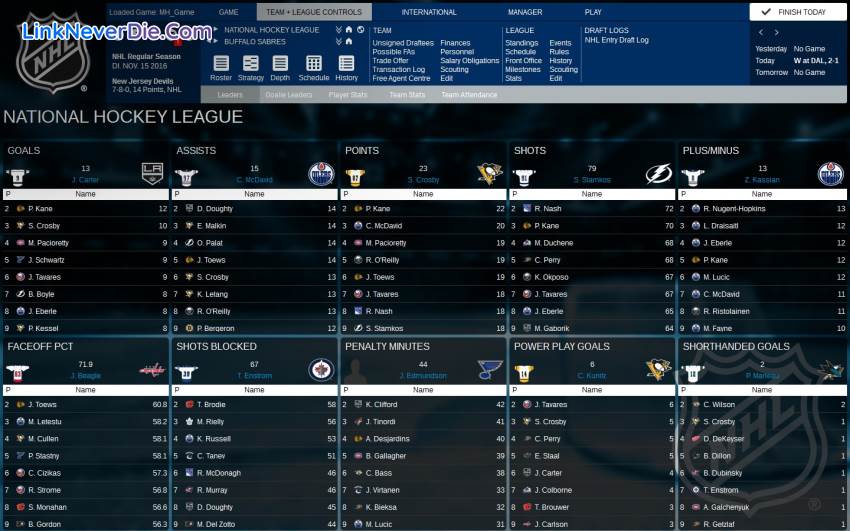 Hình ảnh trong game Franchise Hockey Manager 3 (screenshot) Hình ảnh trong game Franchise Hockey Manager 3 (screenshot)