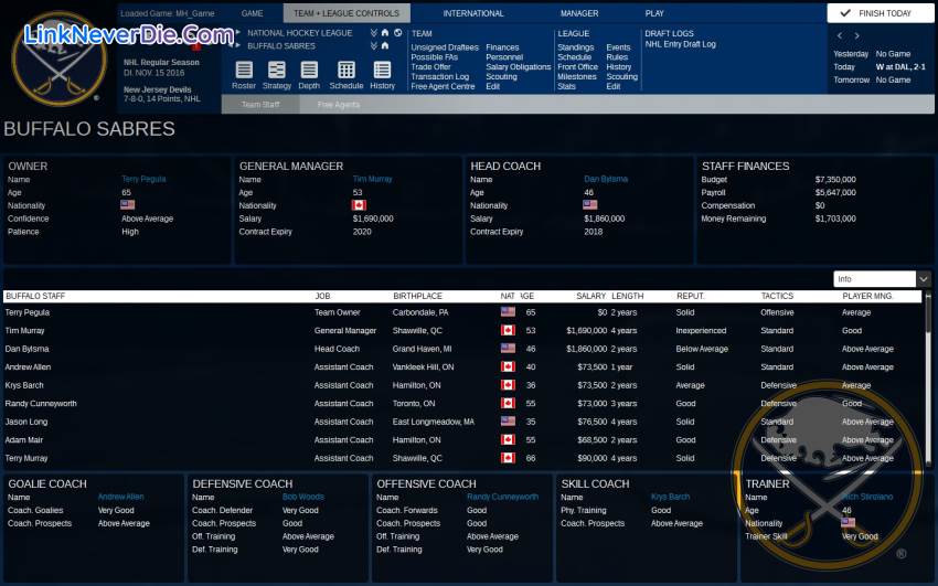 Hình ảnh trong game Franchise Hockey Manager 3 (screenshot) Hình ảnh trong game Franchise Hockey Manager 3 (screenshot)