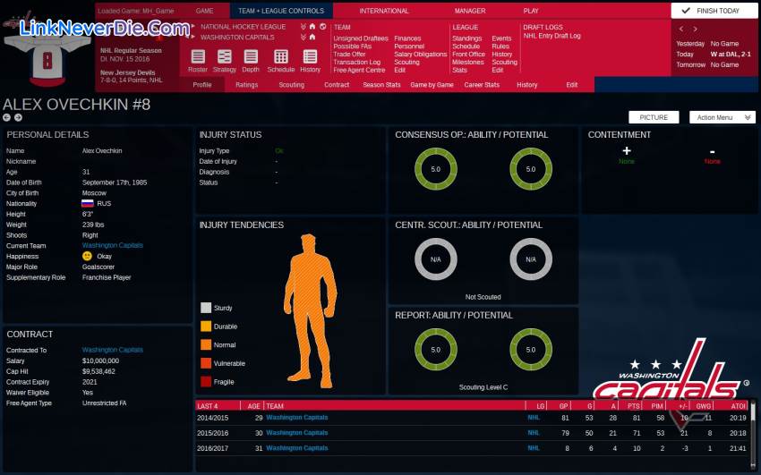 Hình ảnh trong game Franchise Hockey Manager 3 (screenshot) Hình ảnh trong game Franchise Hockey Manager 3 (screenshot)