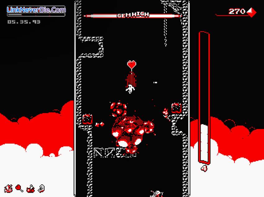Hình ảnh trong game Downwell (screenshot) Hình ảnh trong game Downwell (screenshot)