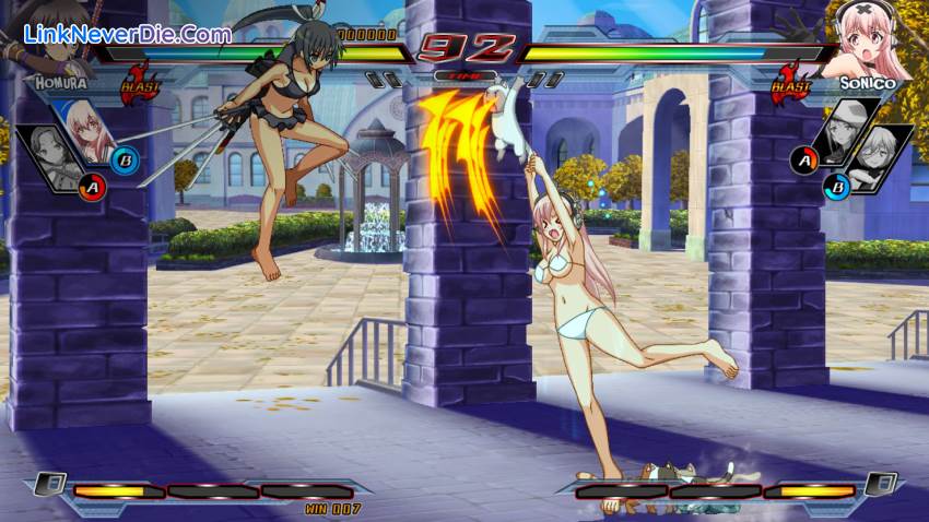 Hình ảnh trong game Nitroplus Blasterz: Heroines Infinite Duel (screenshot) Hình ảnh trong game Nitroplus Blasterz: Heroines Infinite Duel (screenshot)