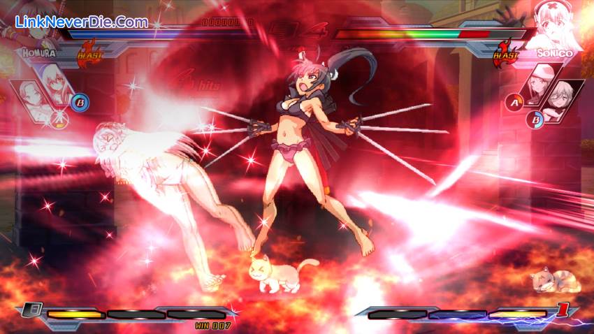 Hình ảnh trong game Nitroplus Blasterz: Heroines Infinite Duel (screenshot) Hình ảnh trong game Nitroplus Blasterz: Heroines Infinite Duel (screenshot)