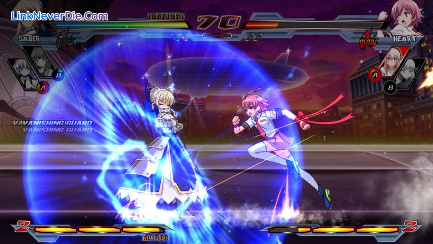 Hình ảnh trong game Nitroplus Blasterz: Heroines Infinite Duel (screenshot) Hình ảnh trong game Nitroplus Blasterz: Heroines Infinite Duel (screenshot)