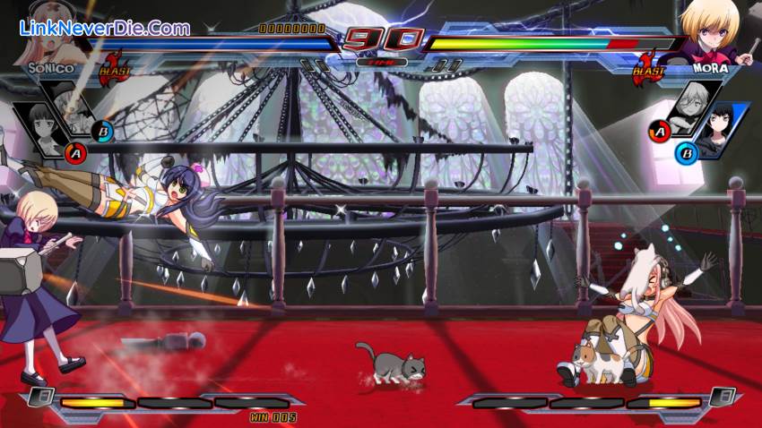 Hình ảnh trong game Nitroplus Blasterz: Heroines Infinite Duel (screenshot) Hình ảnh trong game Nitroplus Blasterz: Heroines Infinite Duel (screenshot)