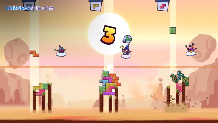 Hình ảnh trong game Tricky Towers (screenshot) Hình ảnh trong game Tricky Towers (screenshot)