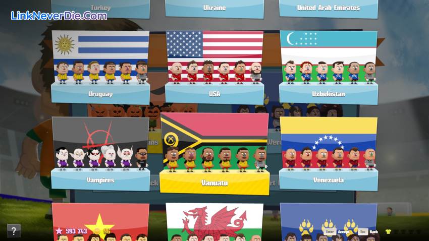 Hình ảnh trong game Kopanito All-Stars Soccer (screenshot) Hình ảnh trong game Kopanito All-Stars Soccer (screenshot)