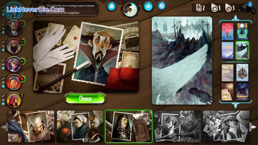 Hình ảnh trong game Mysterium (screenshot) Hình ảnh trong game Mysterium (screenshot)