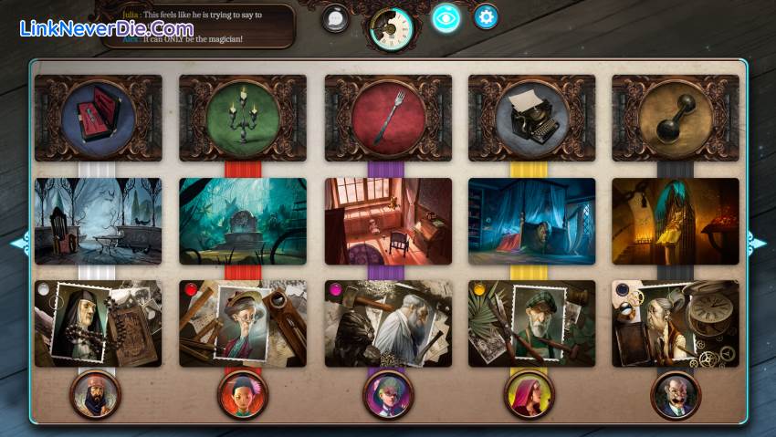 Hình ảnh trong game Mysterium (screenshot) Hình ảnh trong game Mysterium (screenshot)