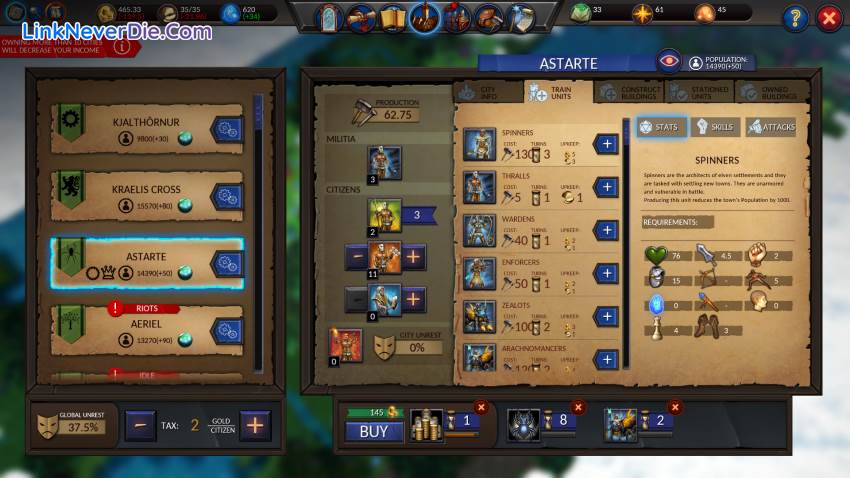Hình ảnh trong game Planar Conquest (screenshot) Hình ảnh trong game Planar Conquest (screenshot)