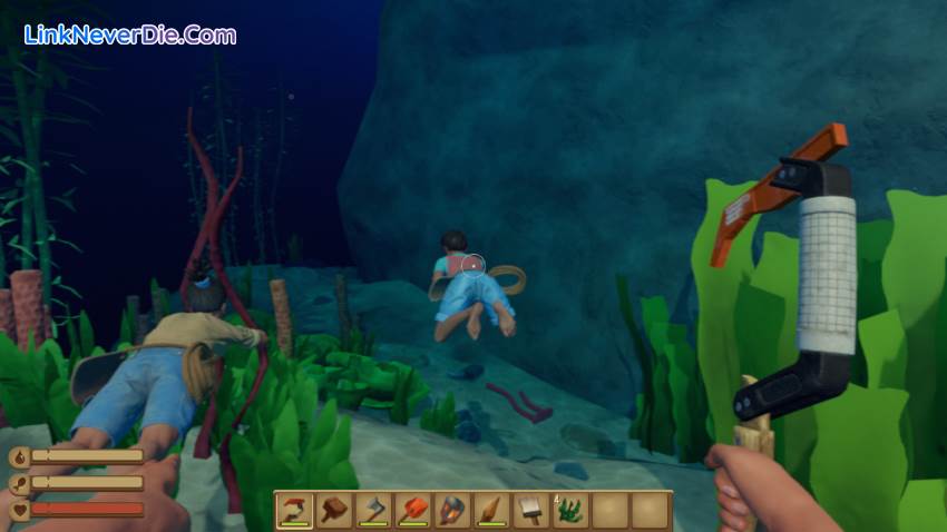Hình ảnh trong game Raft (screenshot) Hình ảnh trong game Raft (screenshot)