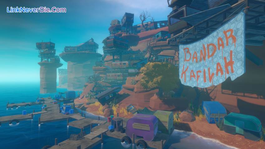 Hình ảnh trong game Raft (screenshot) Hình ảnh trong game Raft (screenshot)