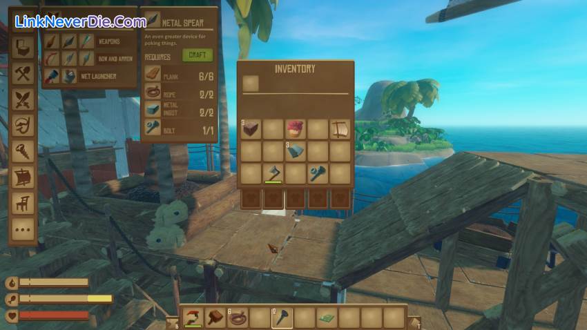 Hình ảnh trong game Raft (screenshot) Hình ảnh trong game Raft (screenshot)