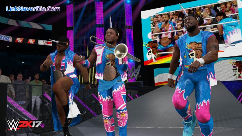 Hình ảnh trong game WWE 2K17 (screenshot) Hình ảnh trong game WWE 2K17 (screenshot)