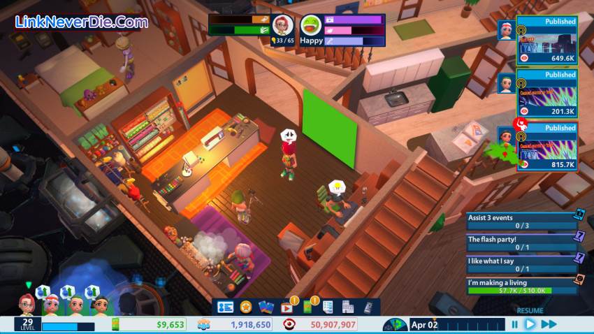 Hình ảnh trong game Youtubers Life (screenshot) Hình ảnh trong game Youtubers Life (screenshot)