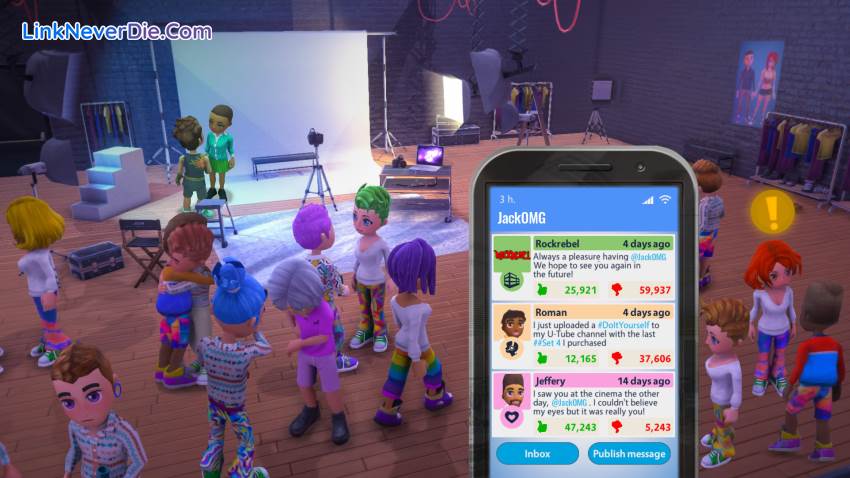 Hình ảnh trong game Youtubers Life (screenshot) Hình ảnh trong game Youtubers Life (screenshot)