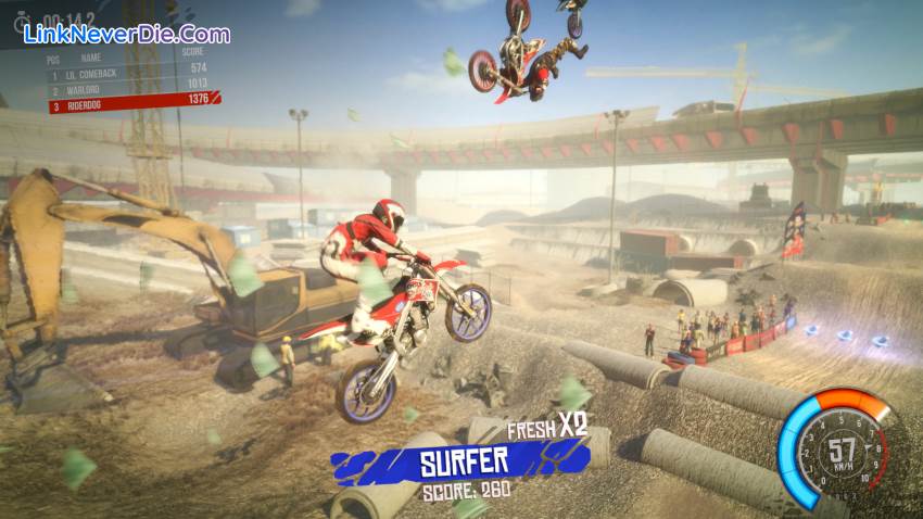 Hình ảnh trong game MX Nitro (screenshot) Hình ảnh trong game MX Nitro (screenshot)