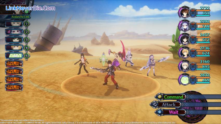 Hình ảnh trong game Fairy Fencer F Advent Dark Force (screenshot) Hình ảnh trong game Fairy Fencer F Advent Dark Force (screenshot)
