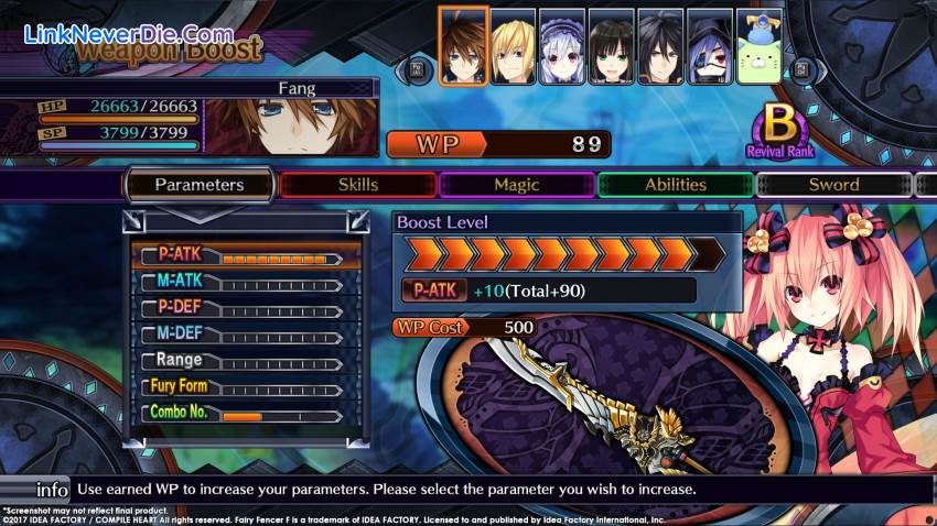 Hình ảnh trong game Fairy Fencer F Advent Dark Force (screenshot) Hình ảnh trong game Fairy Fencer F Advent Dark Force (screenshot)