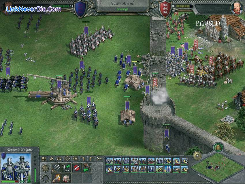 Hình ảnh trong game Knights of Honor (screenshot) Hình ảnh trong game Knights of Honor (screenshot)