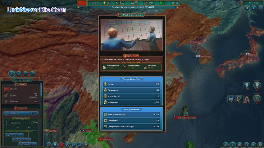 Hình ảnh trong game Realpolitiks (screenshot) Hình ảnh trong game Realpolitiks (screenshot)