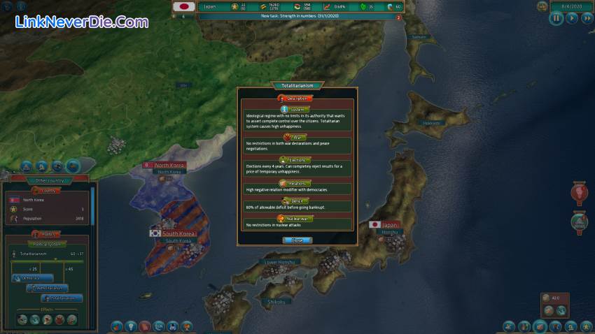 Hình ảnh trong game Realpolitiks (screenshot) Hình ảnh trong game Realpolitiks (screenshot)