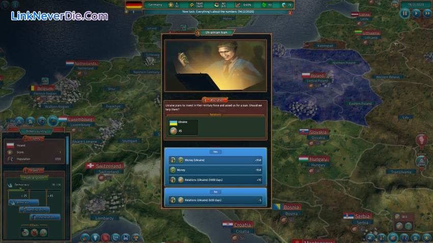 Hình ảnh trong game Realpolitiks (screenshot) Hình ảnh trong game Realpolitiks (screenshot)