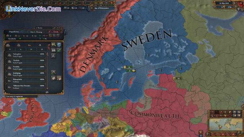 Hình ảnh trong game Europa Universalis 4 (screenshot) Hình ảnh trong game Europa Universalis 4 (screenshot)