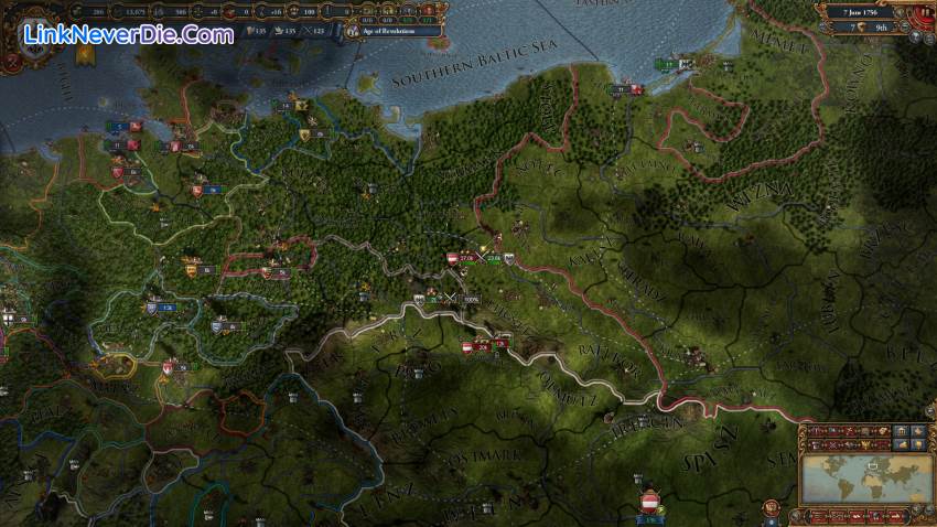 Hình ảnh trong game Europa Universalis 4 (screenshot) Hình ảnh trong game Europa Universalis 4 (screenshot)