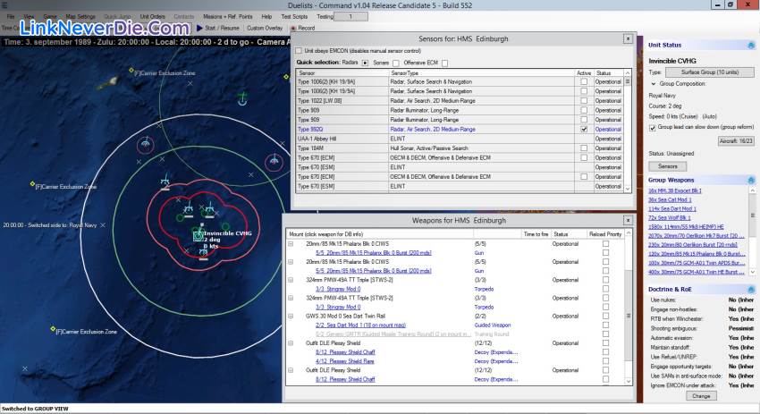 Hình ảnh trong game Command: Modern Air / Naval Operations WOTY (screenshot) Hình ảnh trong game Command: Modern Air / Naval Operations WOTY (screenshot)