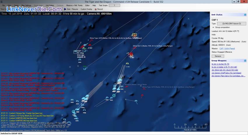 Hình ảnh trong game Command: Modern Air / Naval Operations WOTY (screenshot) Hình ảnh trong game Command: Modern Air / Naval Operations WOTY (screenshot)