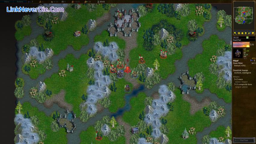 Hình ảnh trong game Battle for Wesnoth (screenshot) Hình ảnh trong game Battle for Wesnoth (screenshot)