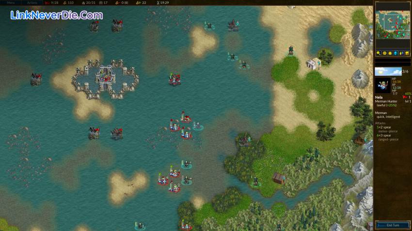 Hình ảnh trong game Battle for Wesnoth (screenshot) Hình ảnh trong game Battle for Wesnoth (screenshot)